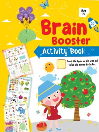 Brain Booster Activity Book for Kids Age 7+